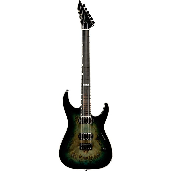 ESP E-II M-II Electric Guitar Mercury Blue Burst