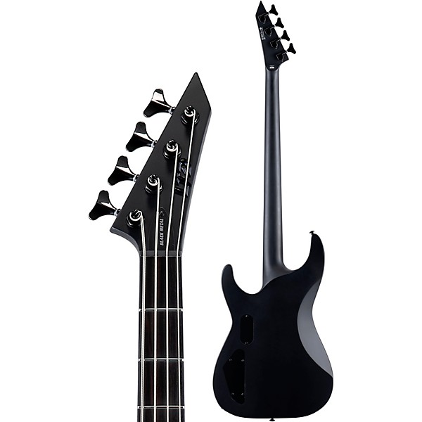 ESP M-4 Bass Guitar Black Satin