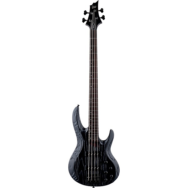 ESP LTD Mike Leon B-4 Electric Bass Guitar Black Blast
