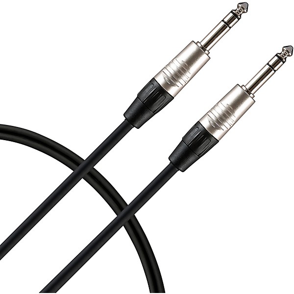 Livewire Advantage Interconnect Cable 1/4 TRS to 1/4 TRS Black 3 ft.