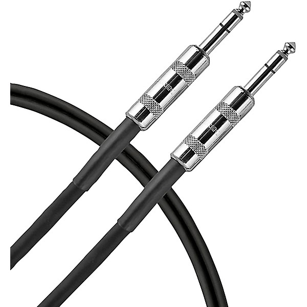 Livewire Advantage Interconnect Cable 1/4 TRS to 1/4 TRS Black 5 ft.