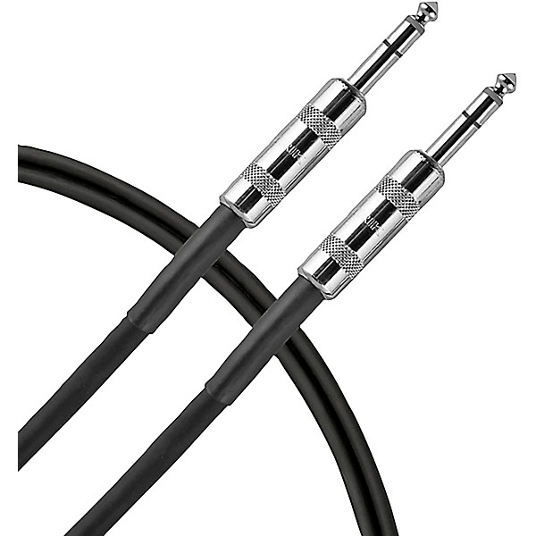 Livewire Advantage Interconnect Cable 1/4 TRS to 1/4 TRS Black 15 ft.