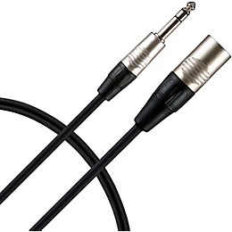 Livewire Advantage Interconnect Cable 1/4 TRS Male to XLR Male Black 3 ft.