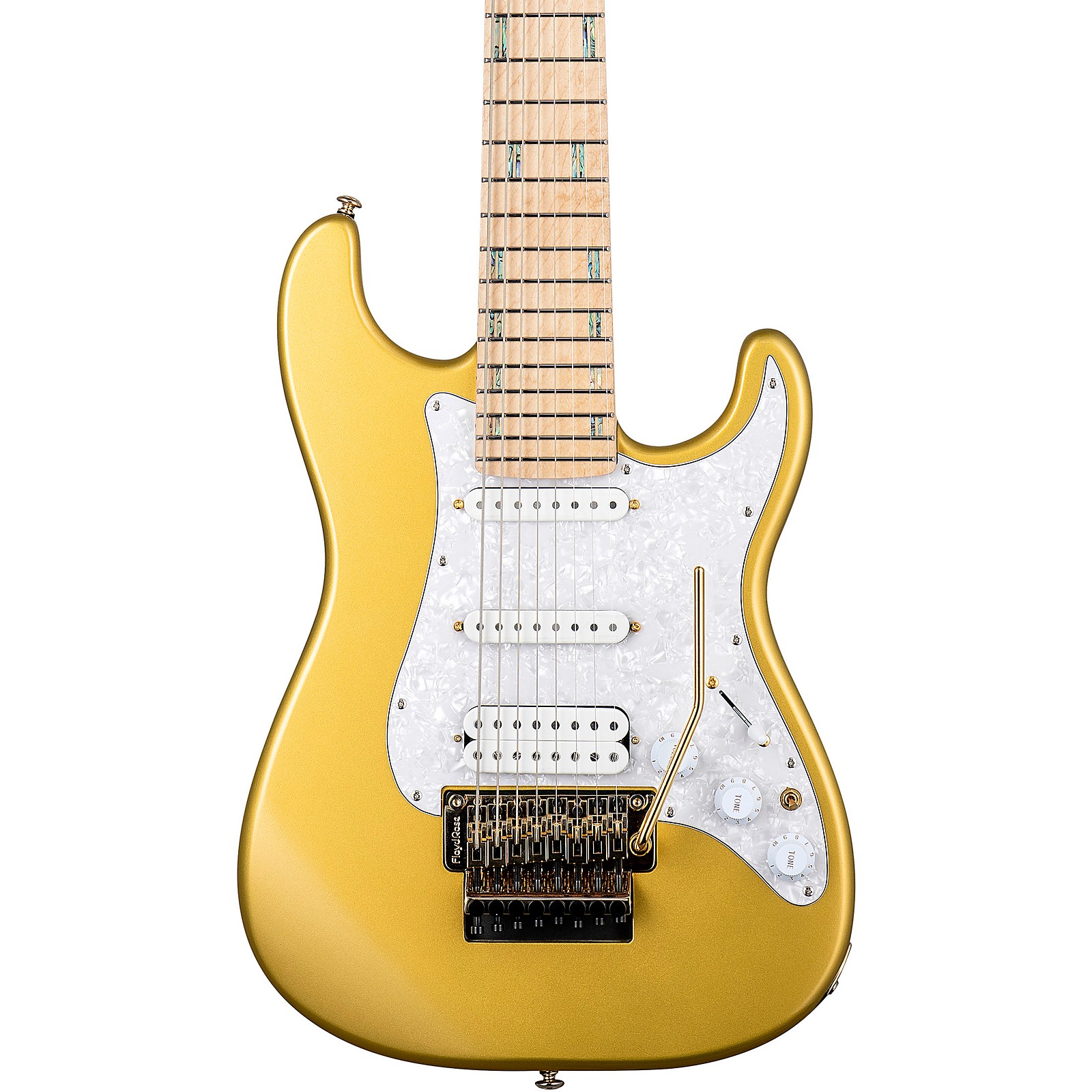 Platinum ESP JRV8String Electric Guitar Metallic Gold Guitar Center