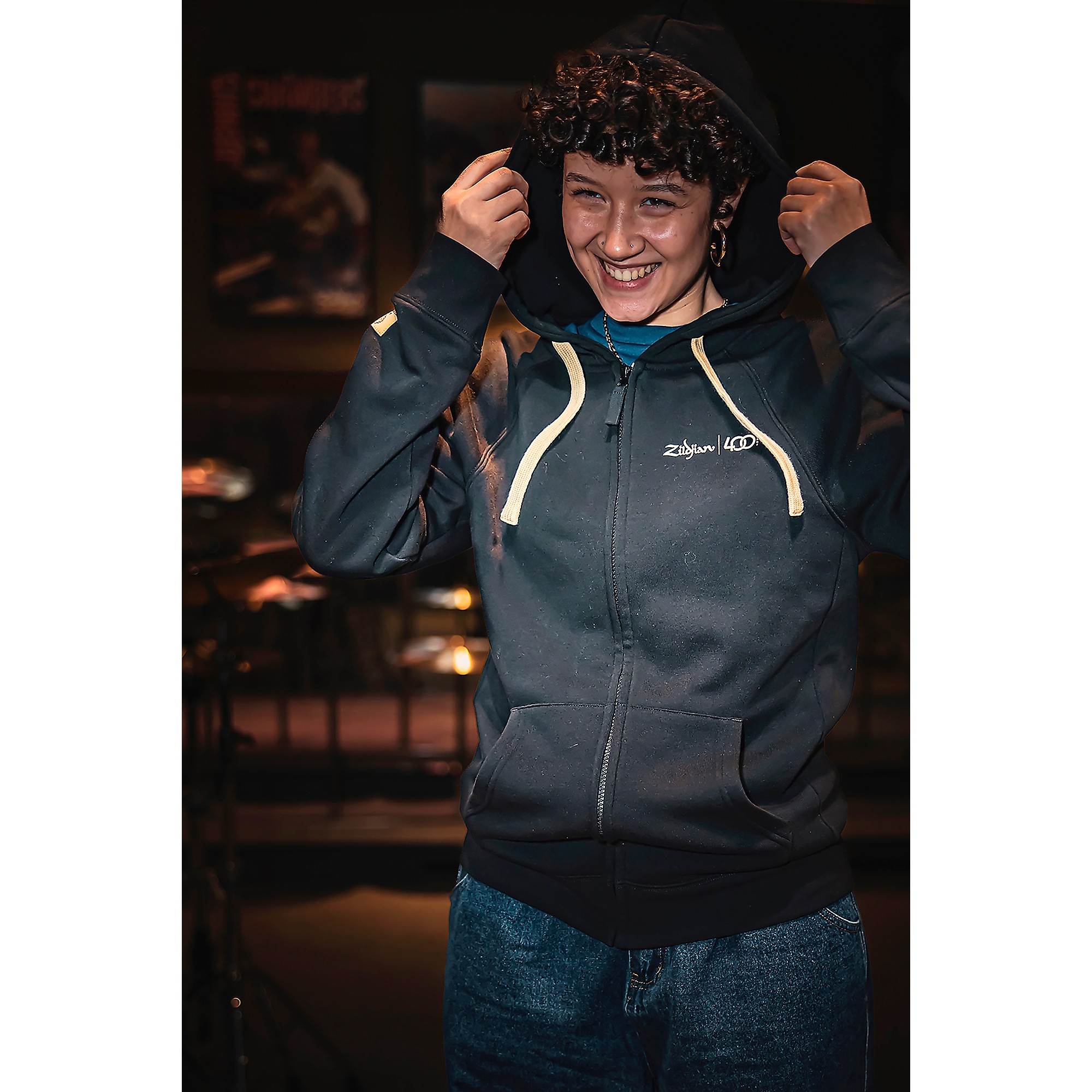 Zildjian Limited Edition 400th Anniversary Zip Up Hoodie X