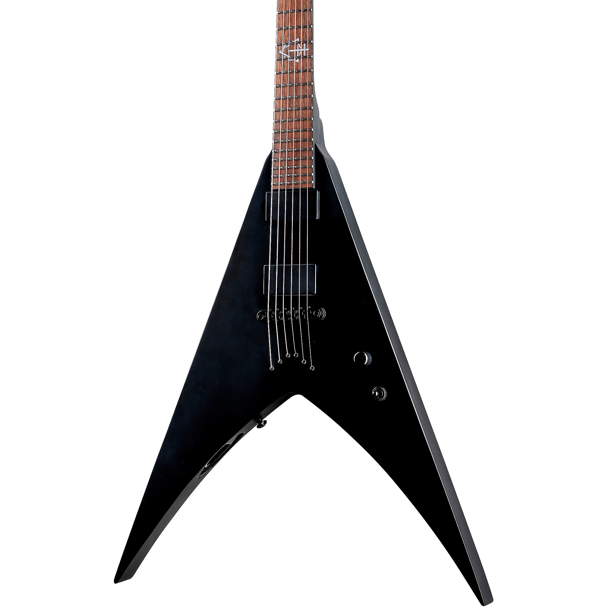 ESP HEX-200 Electric Guitar Black Satin | Guitar Center