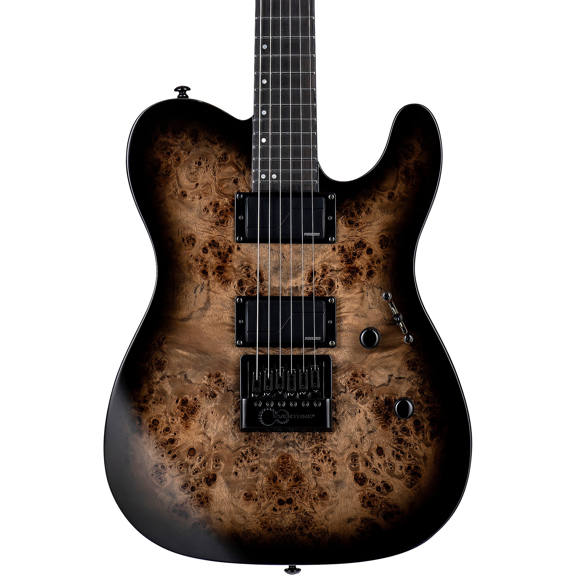 ESP TE1000 ET Electric Guitar Charcoal Burst