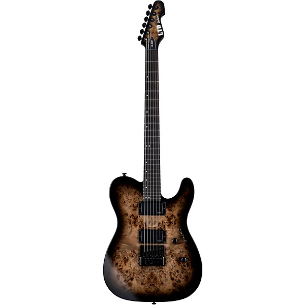 ESP TE1000 ET Electric Guitar Charcoal Burst