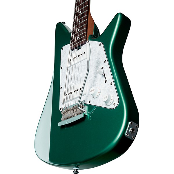 Open Box Sterling by Music Man Albert Lee AL40P SS Electric Guitar Level 1 Sherwood Green