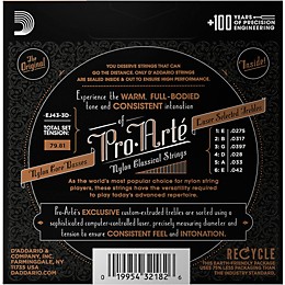 D'Addario EJ43 Pro-Arte Nylon Classical Guitar Strings - Light Tension 3 Sets