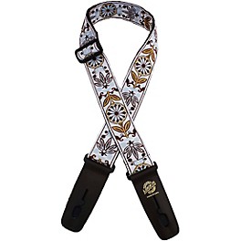 Lock-It Straps Jacquard 2" Locking Guitar Strap Vintage Trou... Lock-It Straps Jacquard 2" Locking Guitar Strap Vintage Brown