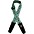 Lock-It Straps Jacquard 2" Locking Guitar Strap Vi... Lock-It Straps Jacquard 2" Locking Guitar Strap Teal with Cream Flowers