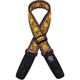 Lock-It Straps Jacquard 2" Locking Guitar Strap Vintage Trouba... Lock-It Straps Jacquard 2" Locking Guitar Strap Lemon Chill