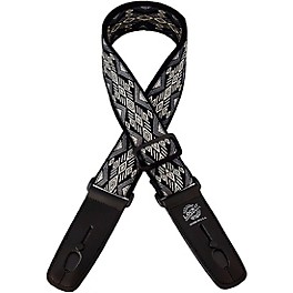 Lock-It Straps Jacquard 2" Locking Guitar Strap Vint... Lock-It Straps Jacquard 2" Locking Guitar Strap Vintage Carbon Canyon