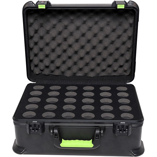 Shure SH-MICCASE30 Molded Case With Drops for (30) Mics and TSA Latch