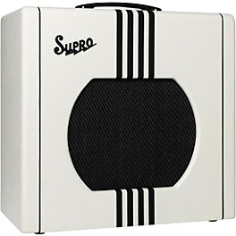 Supro Delta King 15W Tube Guitar 12 Combo Amp Ivory White