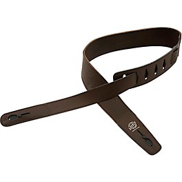 Lock-It Straps Garment Leather 2.5" Locking Guitar Strap Brown Lock-It Straps Garment Leather 2.5" Locking Guitar Strap Brown