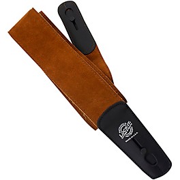 Lock-It Straps Suede 2.5" Locking Guitar Strap Chocolate Lock-It Straps Suede 2.5" Locking Guitar Strap Brown