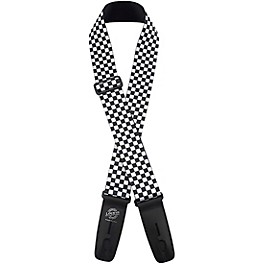 Lock-It Straps Polymer Plush 2" Locking Guitar Strap Bl... Lock-It Straps Polymer Plush 2" Locking Guitar Strap Checker Board