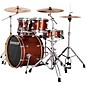 Ludwig Evolution 5-Piece Drum Set With 20" Bass Drum and Zildjian I Series Cymbals Copper