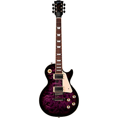 Gibson Les Paul Standard '60S Quilt Limited-Edition Electric Guitar Dark Purple Burst for sale