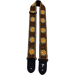 Perri's Premium Jacquard Guitar Strap Purple Suns 2 in. Perri's Premium Jacquard Guitar Strap Brown Suns 2 in.