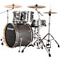 Ludwig Evolution 6-Piece Drum Set With 22" Bass Drum and Zildjian I Series Cymbals Platinum