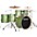 Ludwig Evolution 6-Piece Drum Set ... Ludwig Evolution 6-Piece Drum Set With 22" Bass Drum and Zildjian I Series Cymbals Mint