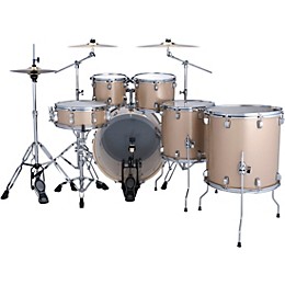 Ludwig Evolution 6-Piece Drum Set With Paiste Cymbals - Prosecco Sparkle