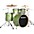 Ludwig Evolution 5-Piece Drum Set ... Ludwig Evolution 5-Piece Drum Set With 22" Bass Drum and Zildjian I Series Cymbals Mint