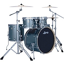Ludwig Evolution 5-Piece Drum Set With Zildjian I Series Cymbals - Atlantic Sparkle