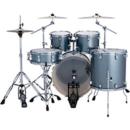 Ludwig Evolution 5-Piece Drum Set With Zildjian I Series Cymbals - Atlantic Sparkle