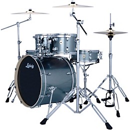 Ludwig Evolution 5-Piece Drum Set With Zildjian I Series Cymbals - Atlantic Sparkle