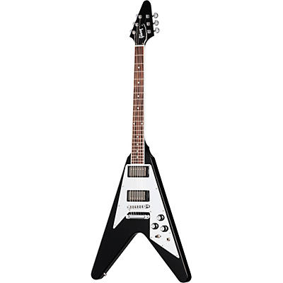 Gibson '70S Flying V Mirror Limited-Edition Electric Guitar Ebony for sale