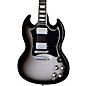 Gibson SG Standard Ebony Limited-Edition Electric Guitar Silver Burst thumbnail