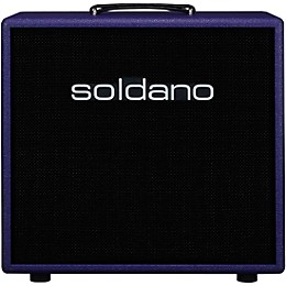 Soldano 1x12" Closed-Back Cab Black Grille Purple