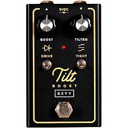 Revv Amplification Tilt Boost Effects Pedal Black