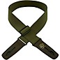 Lock-It Straps Cotton 2" Locking Guitar Strap Olive thumbnail