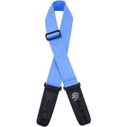 Lock-It Straps 2" Locking Guitar Strap Blue