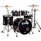 TAMBURO Opera Series 5-Piece Stave-Wood Shell Pack With 22" Bass Drum Flamed Black thumbnail
