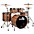 TAMBURO Opera Series 5-Piece Stave-Wood Shel... TAMBURO Opera Series 5-Piece Stave-Wood Shell Pack With 22" Bass Drum Zebrano