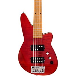 Reverend Mercalli 5 FM 5-String Electric Bass Wine Red