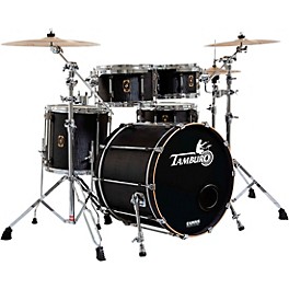 TAMBURO Unika Series 5-Piece Shell Pack With 20" B... TAMBURO Unika Series 5-Piece Shell Pack With 20" Bass Drum Flamed Black