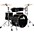 TAMBURO Unika Series 5-Piece Shell Pack With 20" B... TAMBURO Unika Series 5-Piece Shell Pack With 20" Bass Drum Flamed Black