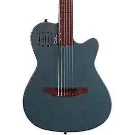 Godin Multiac Mundial Nylon-String Acoustic-Electr... Godin Multiac Mundial Nylon-String Acoustic-Electric Guitar Arctik Blue