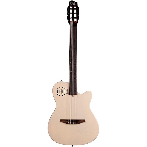 Godin Multiac Mundial Nylon-String Acoustic-Electric Guitar Ozark Cream