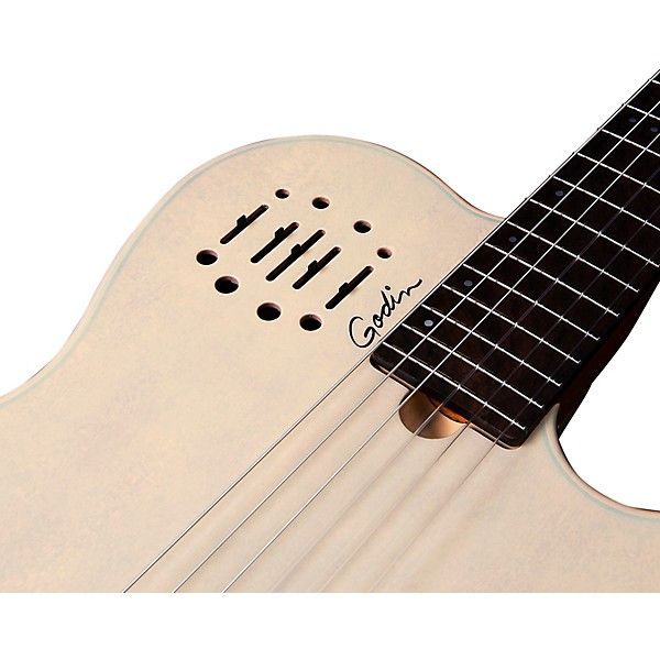 Godin Multiac Mundial Nylon-String Acoustic-Electric Guitar Ozark Cream