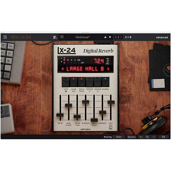 Arturia Rev LX-24 Reverb Plug-In