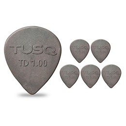 Graph Tech TUSQ Deep Tone Teardrop Pick 1.0 mm 6 Pack
