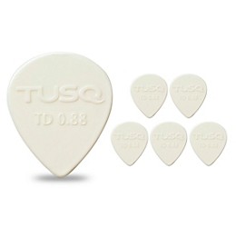 Graph Tech TUSQ Bright Tone Teardrop Picks 0.88 mm 6 Pack